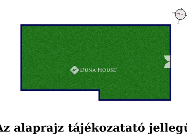 Eladó telek Jánoshida 1231 nm