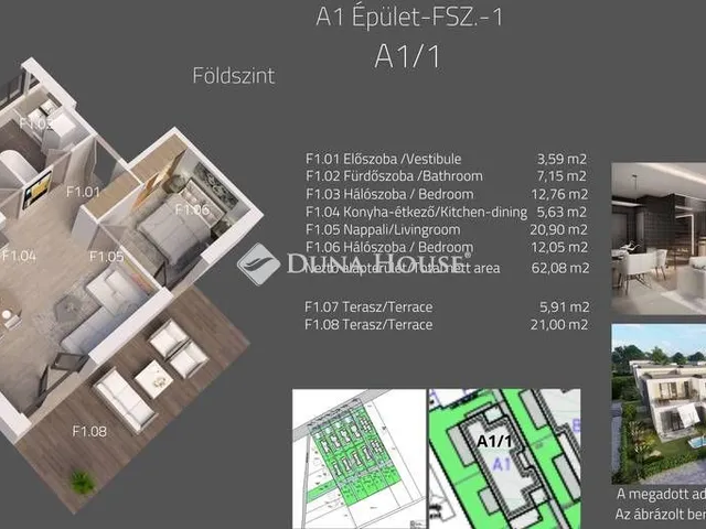 Eladó lakás Siófok 63 nm