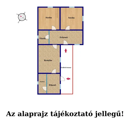 Eladó ház Tápiószecső 78 nm