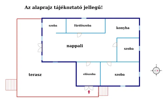 Eladó ház Úri 75 nm