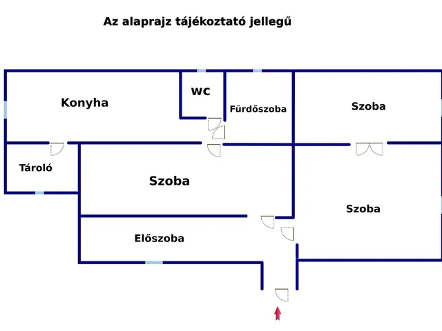 Eladó ház Dánszentmiklós 69 nm