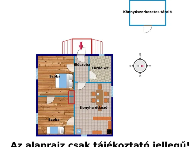 Eladó ház Nagykáta 55 nm