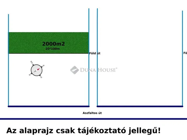 Eladó telek Jászberény, Nincs utca 2000 nm
