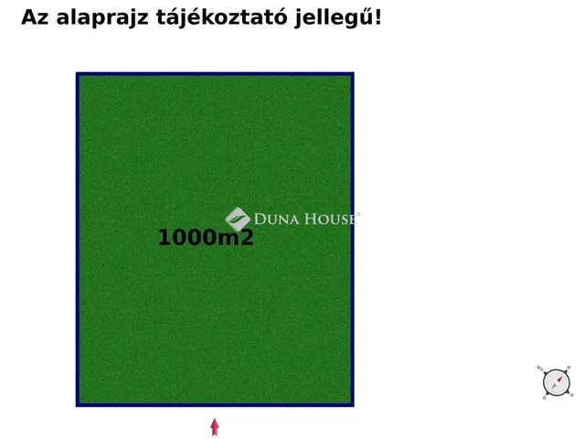 Eladó telek Gyömrő 1000 nm
