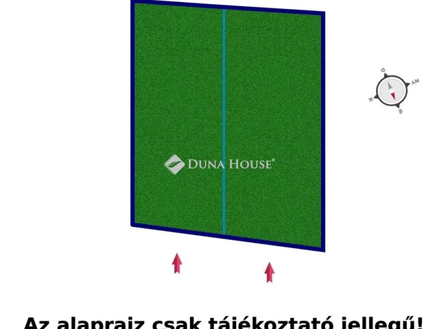 Eladó telek Nagykáta 674 nm