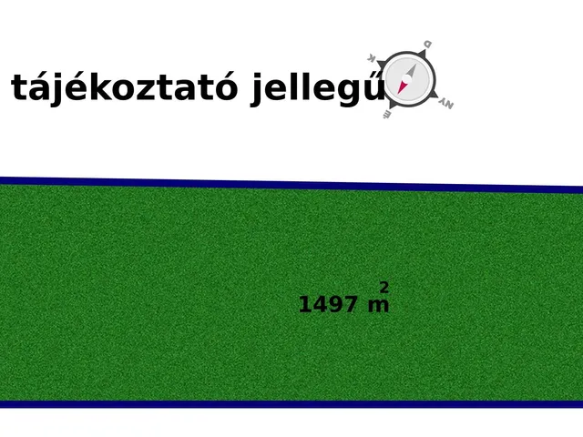 Eladó telek Biatorbágy 1492 nm