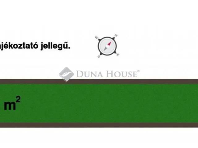 Eladó telek Dabas 2523 nm