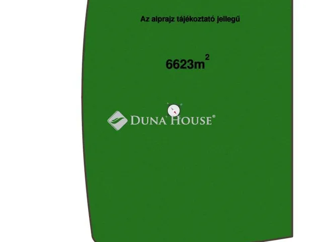 Eladó telek Pilis 6623 nm
