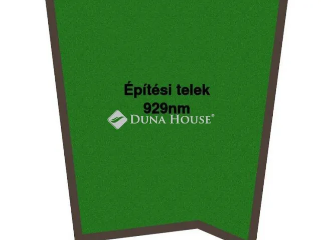 Eladó telek Galgahévíz 927 nm