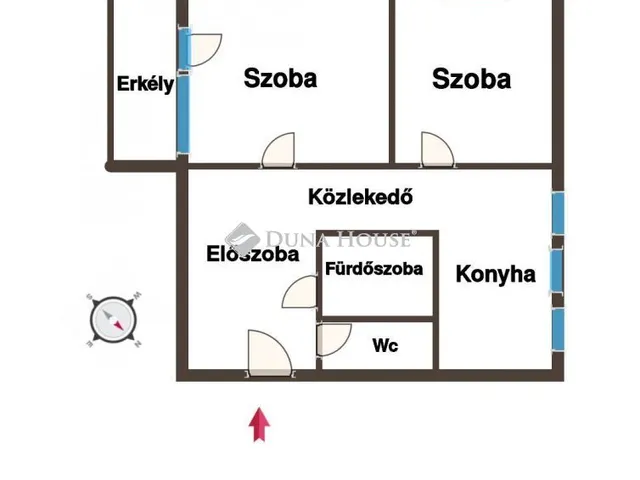 Eladó lakás Monor, Mátyás király utca 58 nm