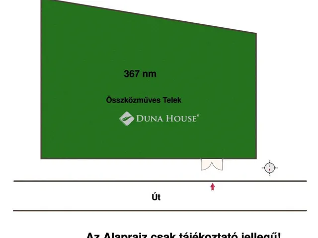 Eladó telek Kóka, Kossuth Lajos utca 367 nm