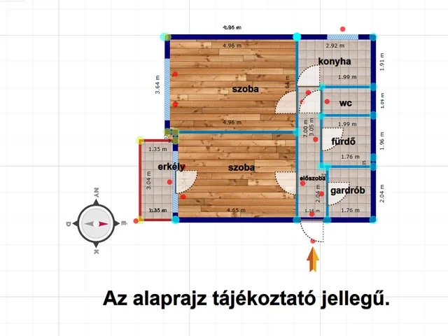 Eladó lakás Budapest IV. kerület, Újpest, Nyár utca 101 53 nm