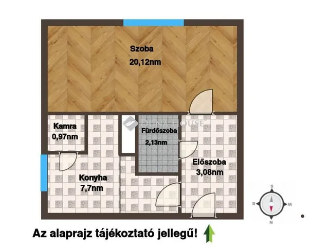 Eladó lakás Budapest XXI. kerület 34 nm