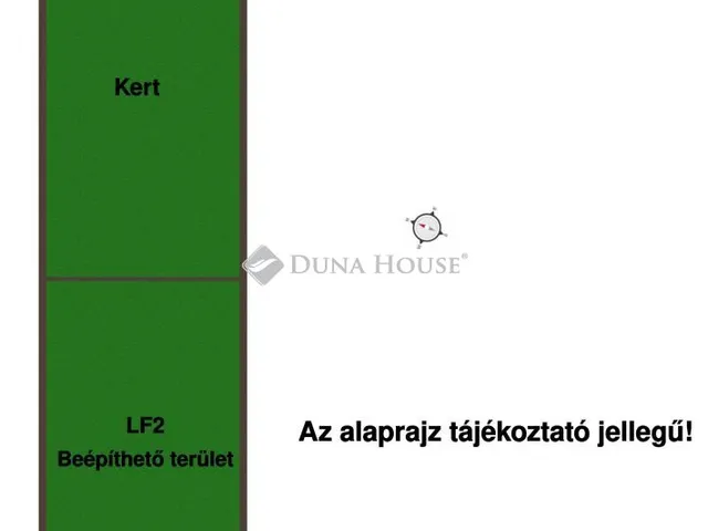 Eladó telek Tóalmás 2604 nm