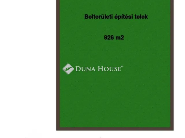 Eladó telek Szada 926 nm