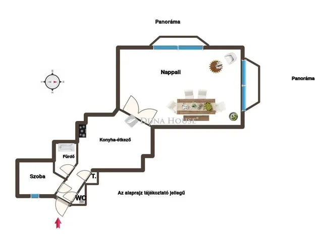 Eladó lakás Budapest V. kerület, Belgrád rakpart 78 nm