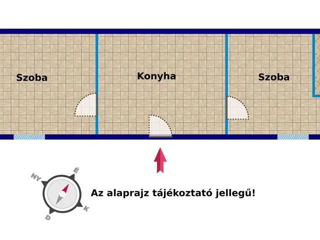 Eladó ház Kisbárapáti 60 nm