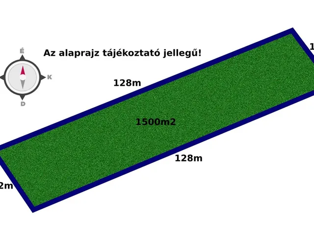 Eladó telek Zamárdi 1500 nm