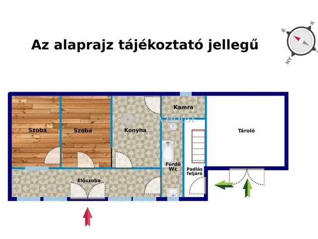 Eladó ház Nagyszokoly 60 nm