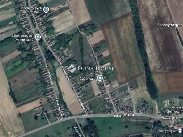 Eladó telek Bábonymegyer 2180 nm