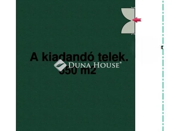 Kiadó telek Siófok 650 nm