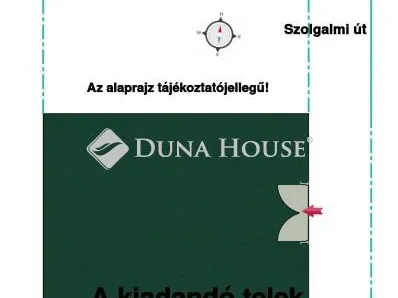 Kiadó telek Siófok 650 nm