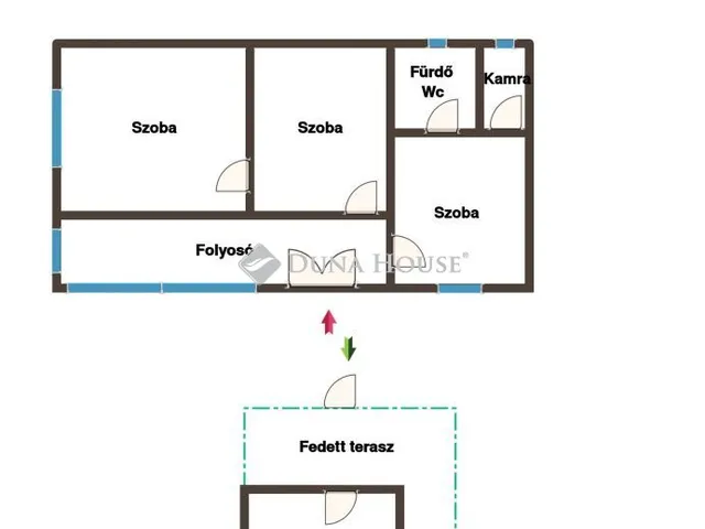 Eladó ház Nagyszokoly 60 nm