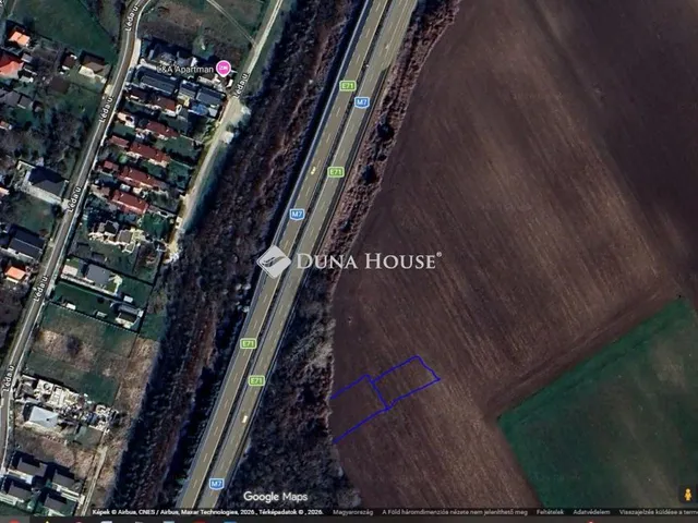 Eladó telek Siófok 1140 nm