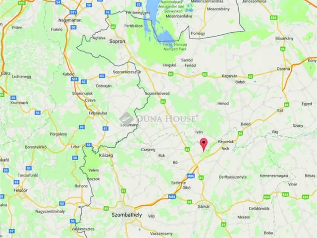 Eladó telek Répceszemere 22869 nm