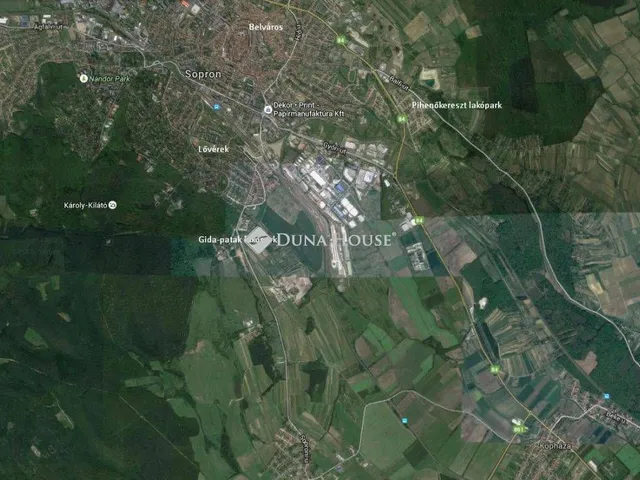 Eladó telek Sopron 1736 nm