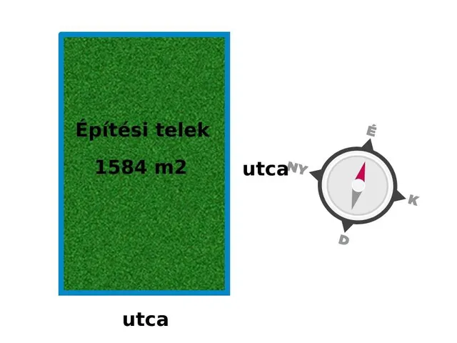 Eladó telek Fertőrákos 1584 nm