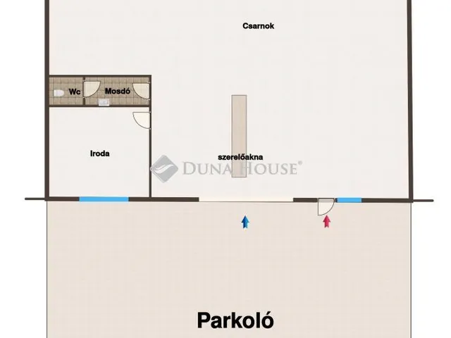 Kiadó kereskedelmi és ipari ingatlan Sopron 225 nm