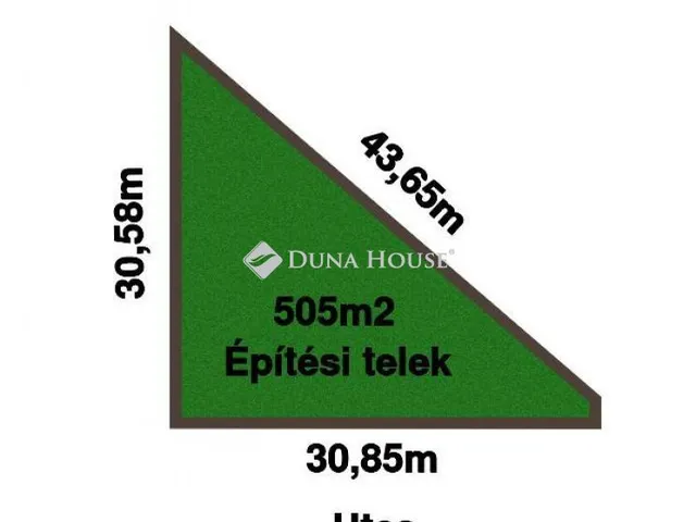 Eladó telek Fertőszentmiklós 505 nm