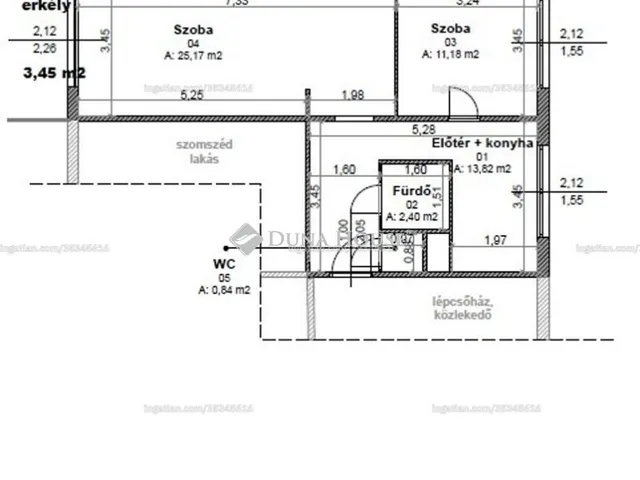 Eladó lakás Sopron 55 nm
