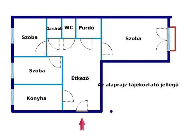 Eladó lakás Budapest III. kerület 56 nm