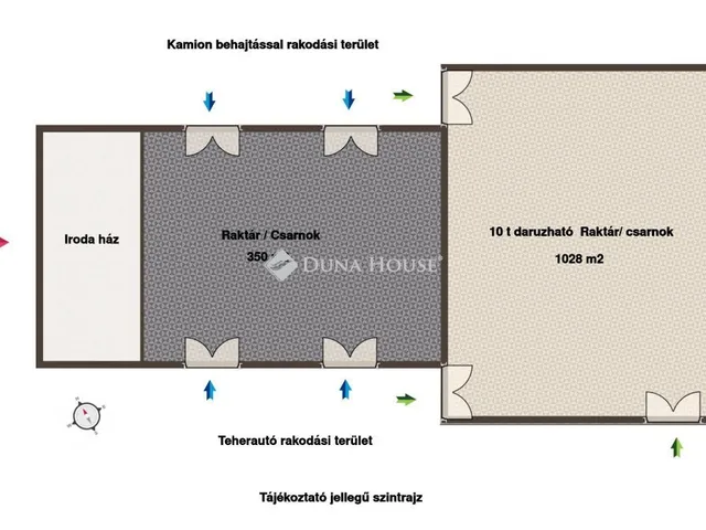 Kiadó kereskedelmi és ipari ingatlan Göd 1770 nm