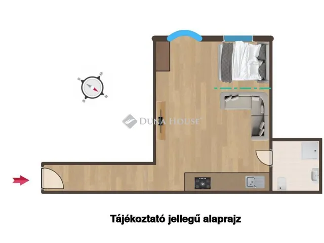 Eladó lakás Budapest V. kerület 31 nm