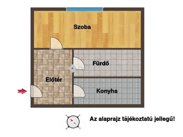 Eladó lakás Budapest XIII. kerület 28 nm