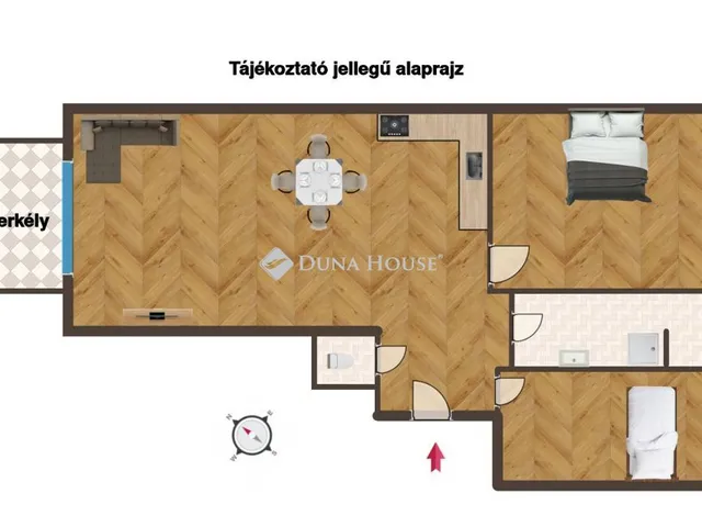 Kiadó lakás Budapest VI. kerület 77 nm