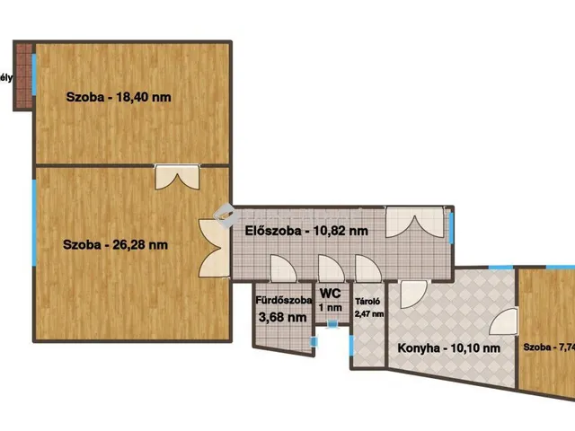 Eladó lakás Budapest XII. kerület, Maros utca 81 nm