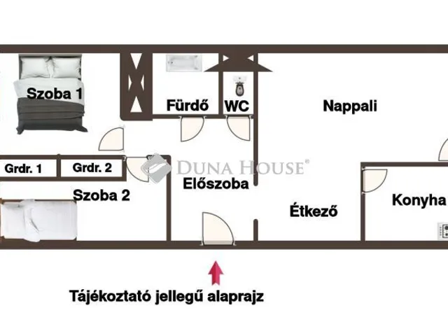 Eladó lakás Budapest XIII. kerület 55 nm