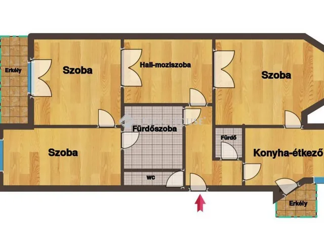 Kiadó lakás Budapest XIII. kerület, Katona József utca 129 nm