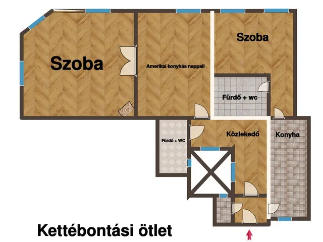 Eladó lakás Budapest VIII. kerület 109 nm