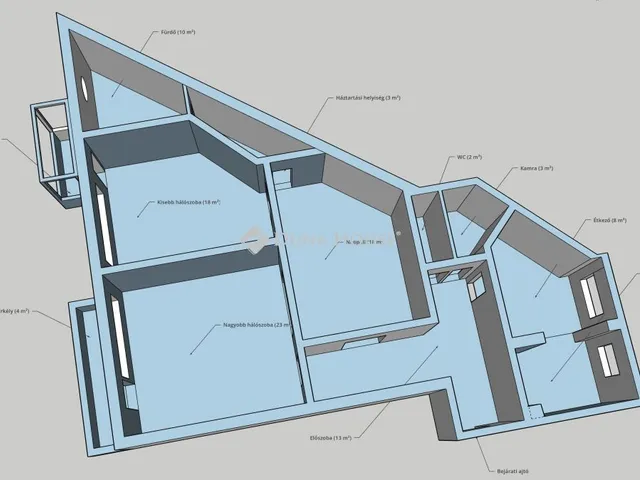 Eladó lakás Budapest VIII. kerület 99 nm