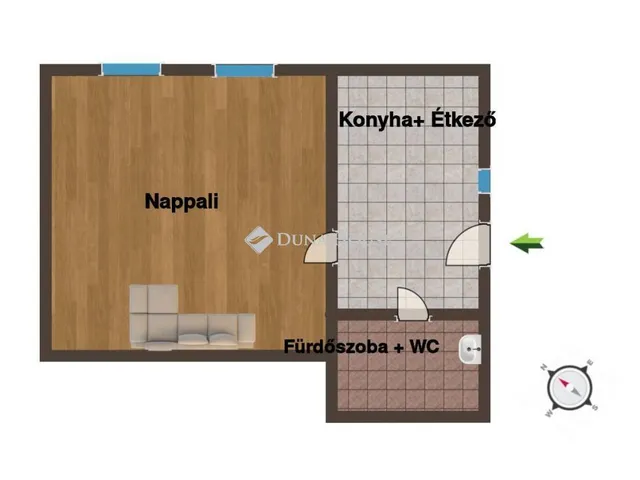 Eladó lakás Budapest X. kerület 23 nm