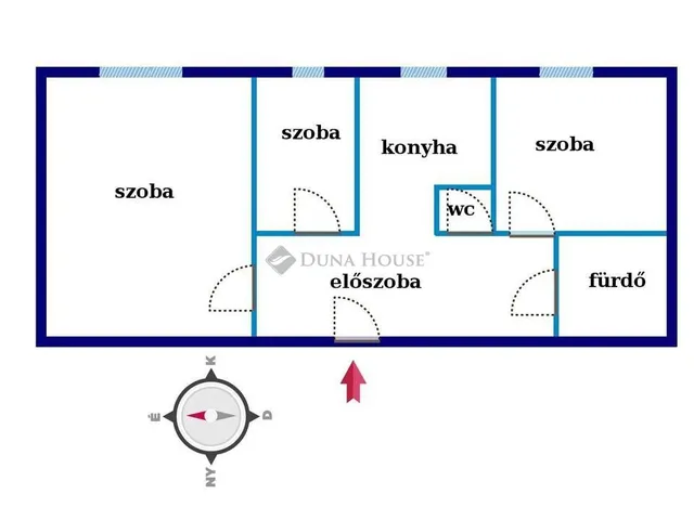 Kiadó lakás Pécs, Illyés Gyula út 57 nm