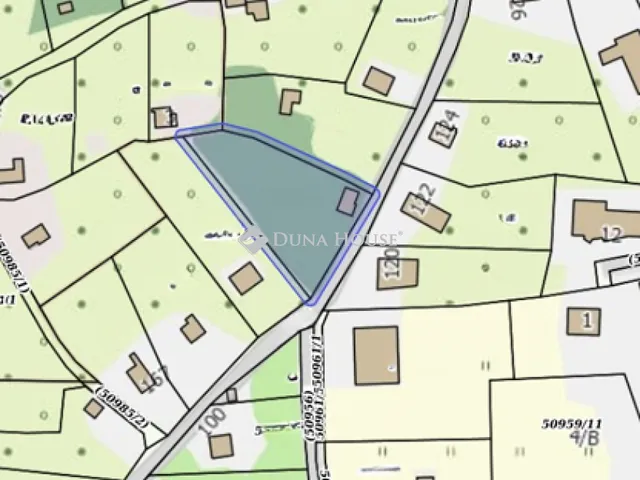 Eladó telek Pécs, Mária dűlő 1153 nm