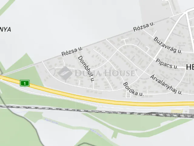 Eladó telek Mány, Háromrózsapuszta 800 nm