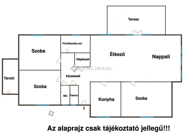 Eladó ház Nagytarcsa 106 nm