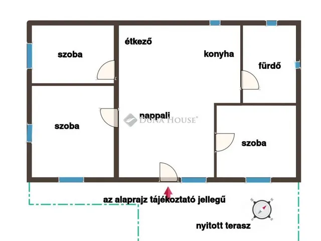 Eladó ház Tápióság 72 nm